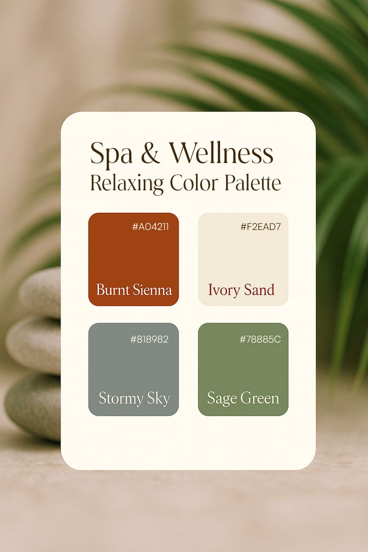 Spa wellness earthy