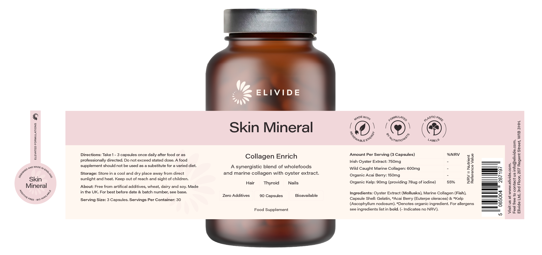 Elivide supplement brand